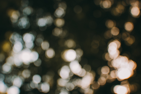 Red glitter vintage lights background. defocused. bokehの写真素材