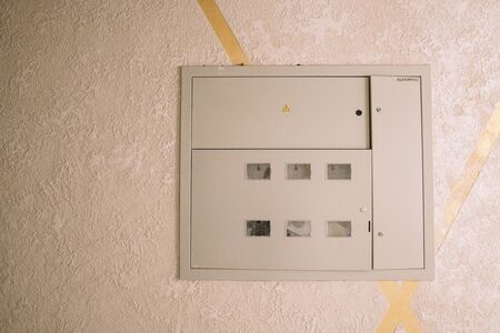 Beautiful Abstract Building Process of Skyscraper Seamless. Looped 3d Animation of Growing Construction Progress Modern Building with Concrete, Steel and Glass.の写真素材