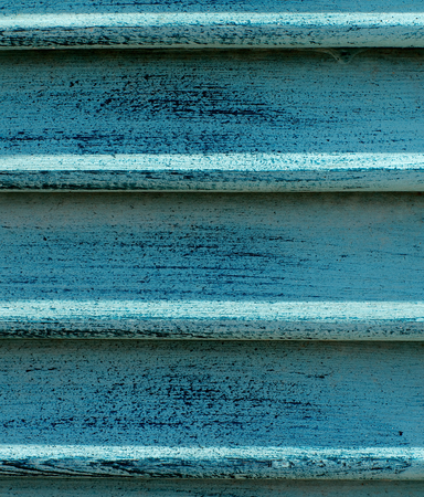 Background of Blue and White Old Weathered Plank Wooden backgroundの写真素材