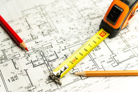 On the sheet of the drawing is a pencils and ruler