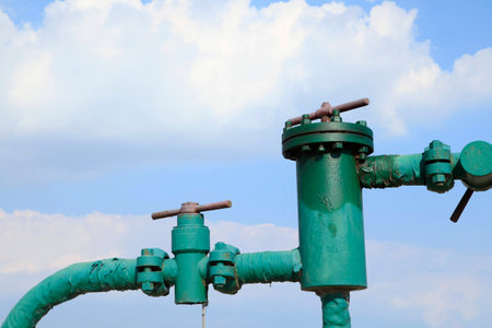 Oil pipelineの写真素材