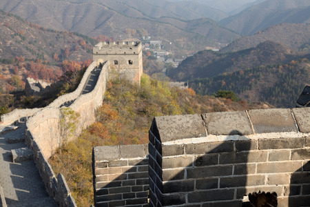 The Great Wall of Chinaの写真素材