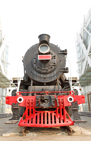 Industrial park, exhibition of the trainのeditorial素材