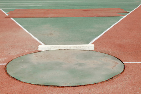 The shot put siteの写真素材