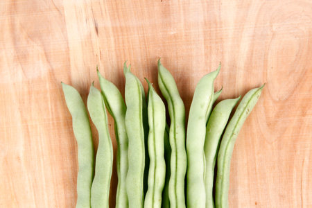 Fresh beans, close-up