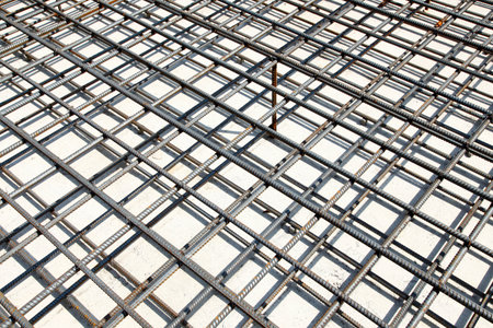 Urban construction buildings foundationのeditorial素材