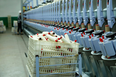 The spinning mill workshopのeditorial素材