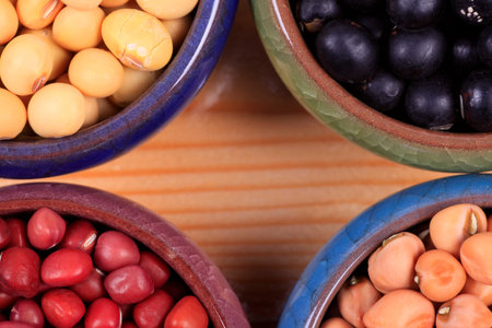 collection of legumes