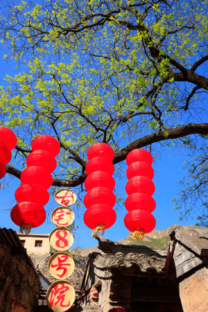 Ancient villages in Beijing, Chinaのeditorial素材