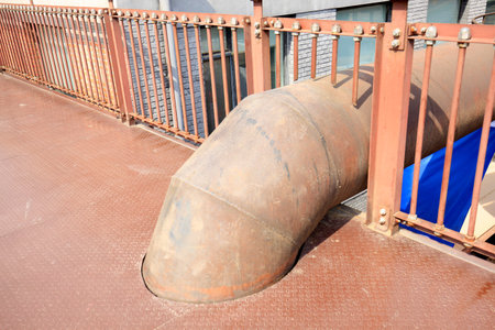 The factory and equipmentのeditorial素材