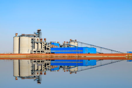 Cement plantのeditorial素材