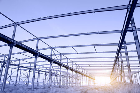 The steel structureのeditorial素材