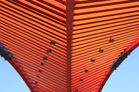 The steel structureの写真素材