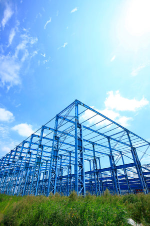 The construction of steel structure
