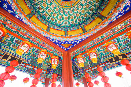 Ancient Chinese architectureの写真素材