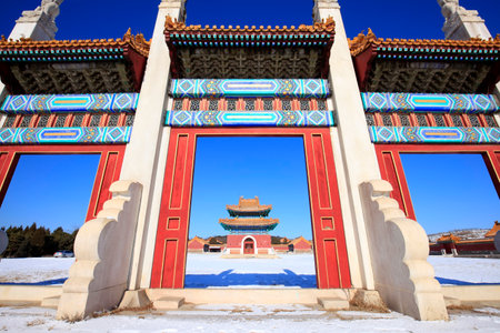 Eastern Royal Tombs of the Qing Dynastyのeditorial素材