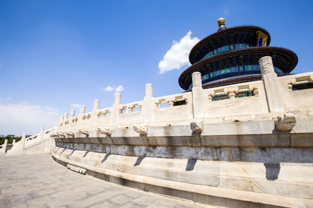 The temple of heaven in Beijing, Chinaのeditorial素材