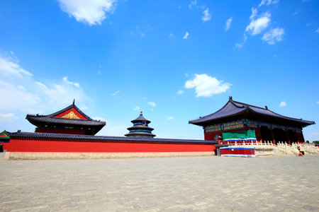 The temple of heaven in Beijing, Chinaのeditorial素材