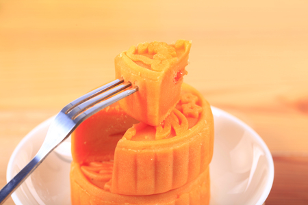 moon cakeの写真素材