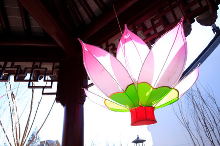 customize chinese lantern festival for decorationのeditorial素材