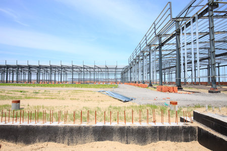 The steel structureのeditorial素材