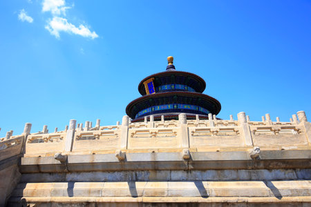 The temple of heaven in Beijing, Chinaのeditorial素材