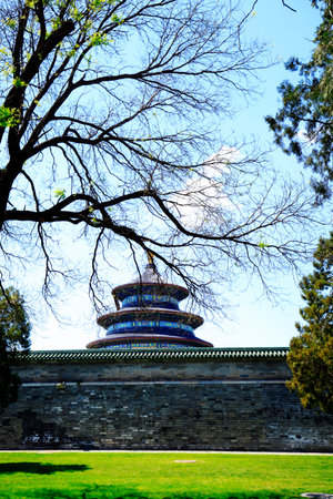 The temple of heaven in Beijing, Chinaのeditorial素材