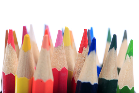 Color pencil, close-up shotの写真素材