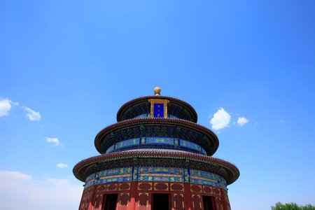 The temple of heaven in Beijing, Chinaのeditorial素材