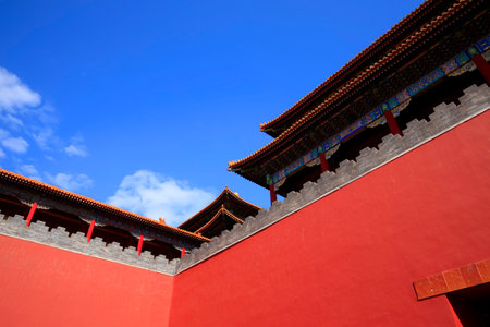 The Forbidden City (Palace Museum) in Chinaのeditorial素材