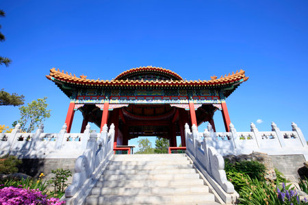 Ancient Chinese architectureのeditorial素材