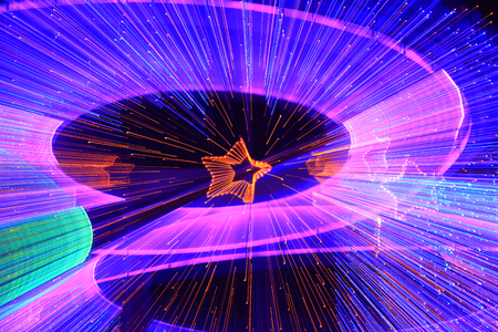 Color lighting backgroundの写真素材