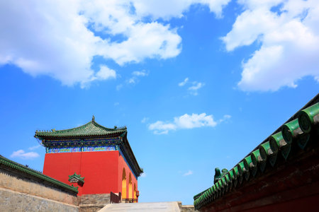 The temple of heaven in Beijing, Chinaのeditorial素材
