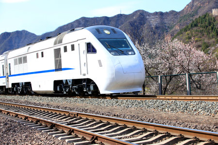 The train on track