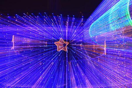 Color lighting backgroundの写真素材