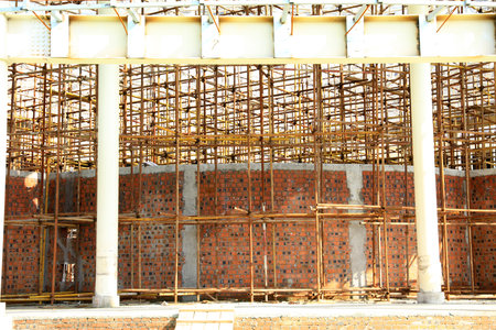 The construction site is under construction