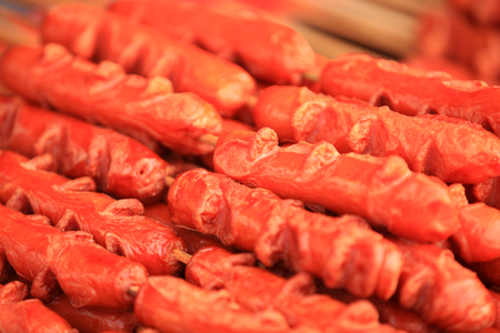 All kinds of barbecue foodの写真素材