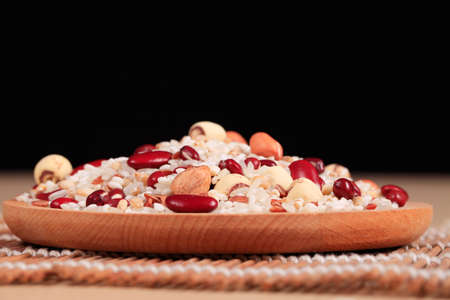 Cereal grains, seeds, beans, All kinds of grains, Chinese foodの写真素材