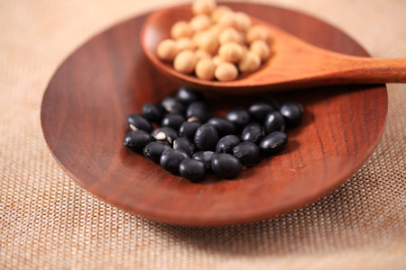 collection of legumesï¼ŒBeans, black beans, green beans, red beans