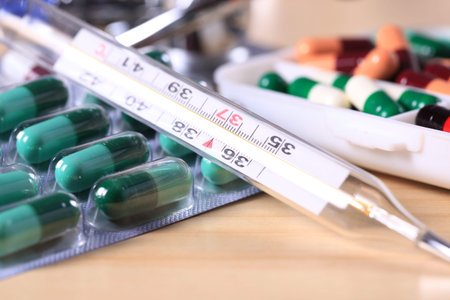 Pills. Medicine and healthy. Close up of capsules. Different kind of medicines
