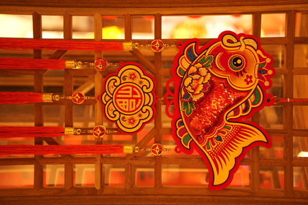 Chinese traditional handmade pendant, Chinese traditional perfume bag pendant, A close-upの写真素材