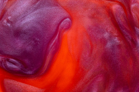 Fluid design backgrounds with purple painting background. Abstract texture in red shades. Colorful...