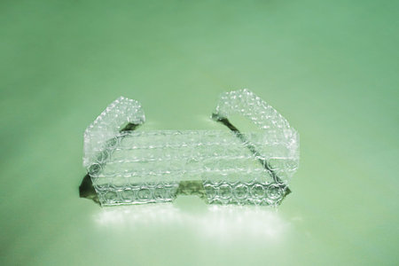 Bubble wrap eyeglasses. Unreal conceptual eyewear.