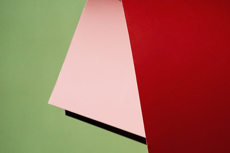Abstract art showcasing geometric shapes. Modern design and minimalism.の写真素材