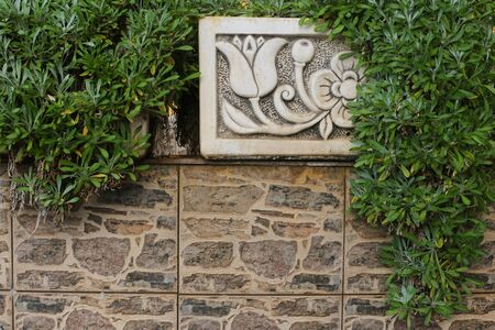 Mediterranean house exterior, traditional architectureの写真素材