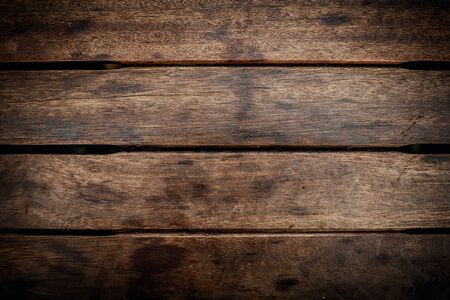 Wooden boards, wood texture used for backgroundの写真素材