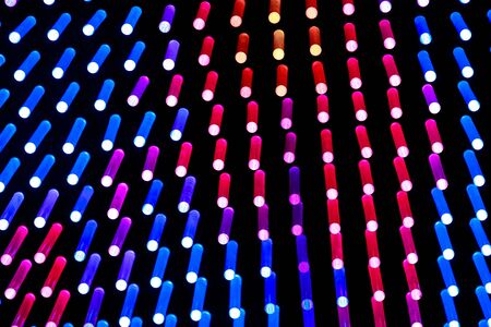 abstract LED light backgroundの写真素材