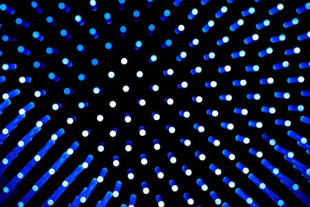 abstract LED light backgroundの写真素材