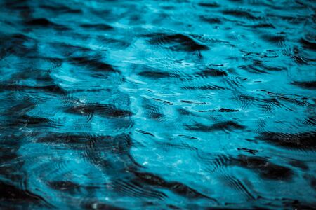Water background Water surface. Abstract background. Ocean Surface of water texture. Deep Sea Wavesの写真素材