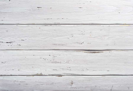 white grungy wooden rustic texture and background with copy spaceの写真素材